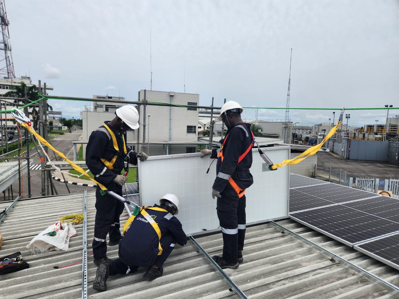 Solar Installation Team